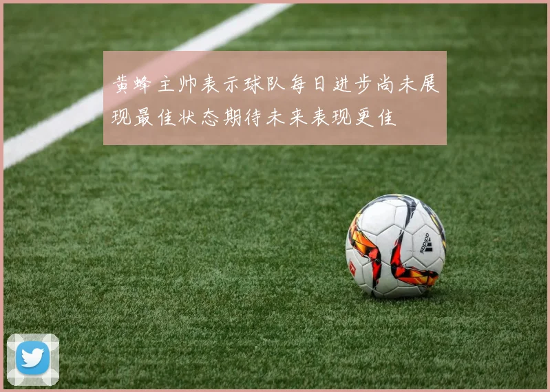 黄蜂主帅表示球队每日进步尚未展现最佳状态期待未来表现更佳